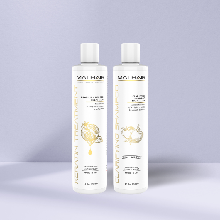 Brazilian Keratin Hair Treatment & Clarifying Shampoo Kit – Hair Keratin